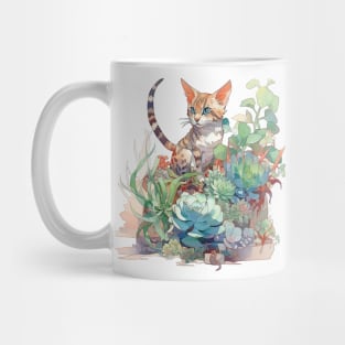 Cute Bengal cat Mug